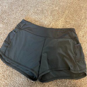 EUC Athleta Grey Running Shorts, Size M